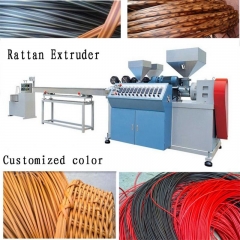 Extrusora de Rattan plástica de cinco cores popular de 2019
